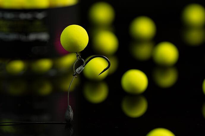 STICKY PINEAPPLE & N'BUTYRIC POP UPS, Ananāsu/Sviestskābes peldošās boilas jeb pop up - 12,16mm