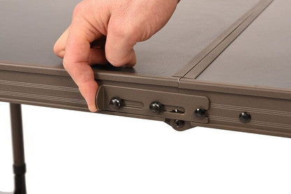 FOX Session Table with storage, Lielais un kompaktais galds ar papildus plauktiem.