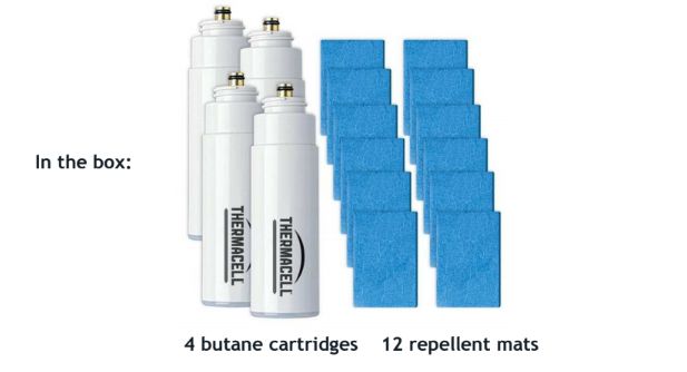 Thermacell 48H uzpildes komplekts 4+12 refill pack