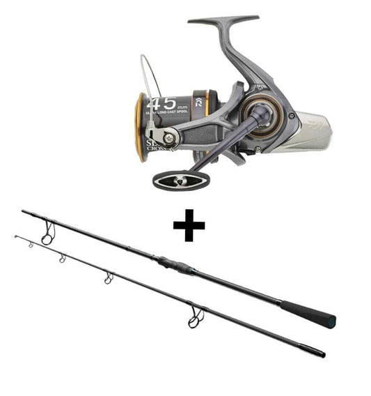 Tālmešanas komplekts Sportex Competition Carp CS-5 13Ft 3.75lb + DAIWA 24 CROSSCAST SURF 45 SCW 5000 QD