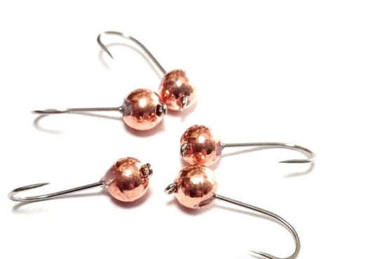 Volframa nano džiggalva vara #14 / Tungsten Nano JigHead Copper #14