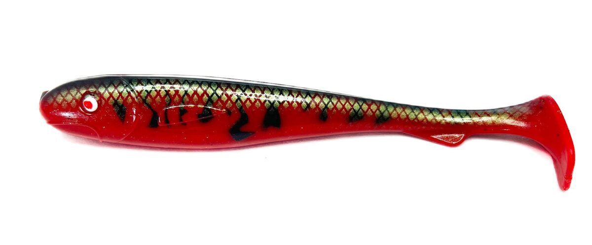 OSHELure Pike Hunter V1 15cm / Līdaku gumijas mānekļi no Latvijas