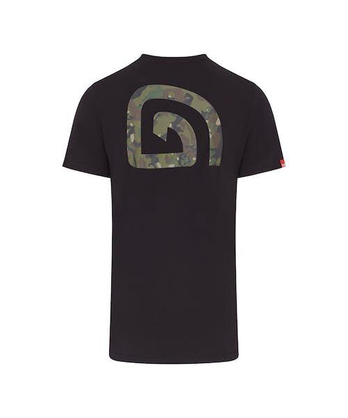 Trakker CR Logo T-Shirt Black Camo , Melnas kamuflāžas Logo apdrukas T-krekls - dažādi izmēri