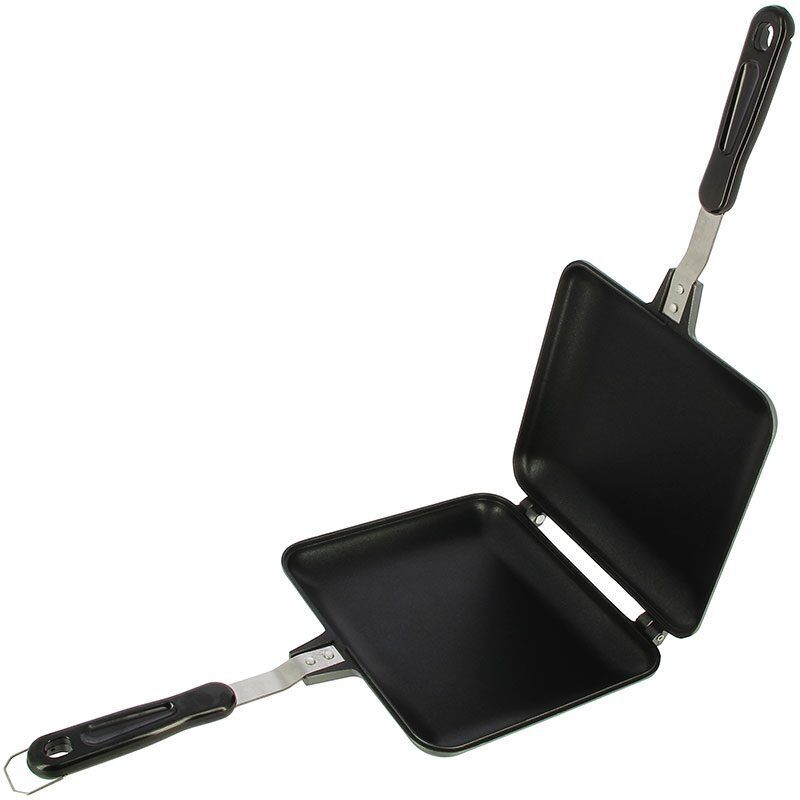 NGT Bankside Sandwich Toaster - Gun Metal (Large), Lielā tosterpanna tūrismam