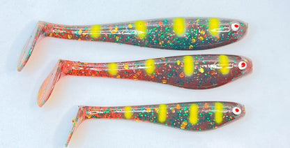 OSHELure Pike Hunter ZIP 12cm 20gr / Līdaku gumijas mānekļi no Latvijas