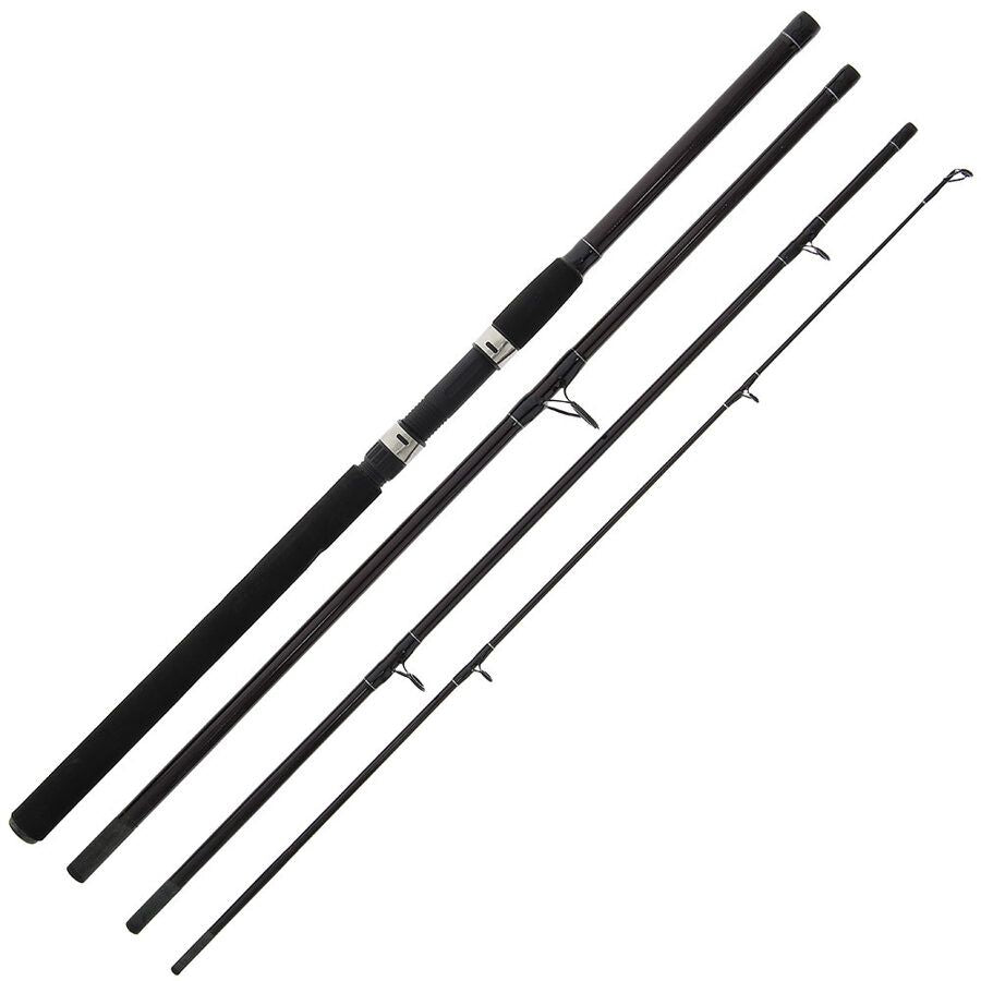 NGT X-Treme 9ft 4pc Travel Rod, Ceļojumu makšķerkāts 2.7m
