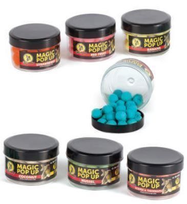 Jaunums! EXC MAGIC Pop Up, 12mm un 16mm Dažādas garšas un krāsas