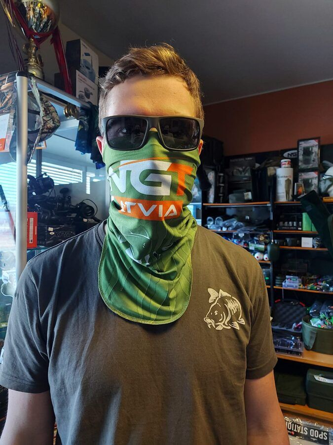 NGT Bandana - Buffs ar logo un karpu