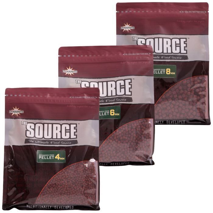 The Source Peletes no Dynamite baits - 4mm/6mm/8mm