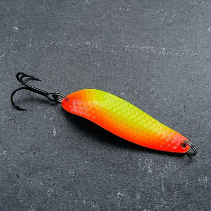 Šūpiņi Toxic Irony By Dmitry Beljajev - sarkani/dzelteni spīdīgi - Made in Latvia 16/19/20/24/32g