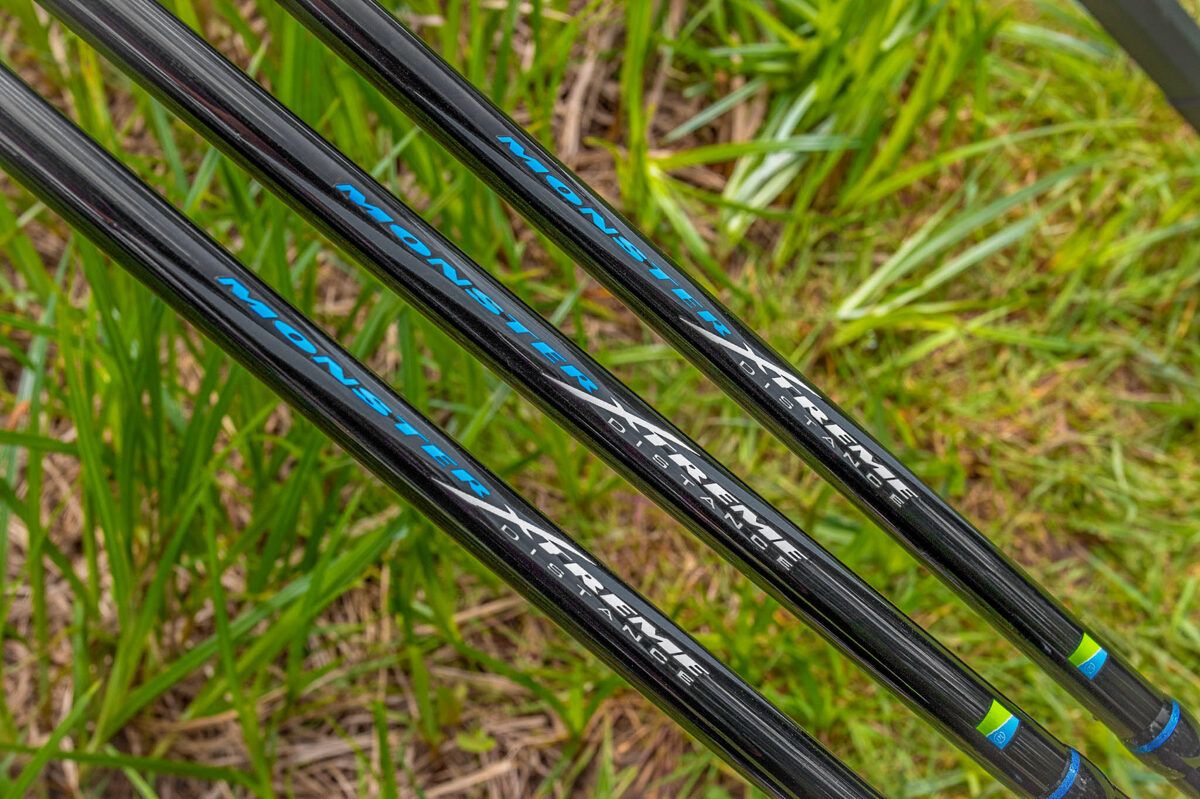 Preston Monster Xtreme Distance Feeder Rods / Fīdera makšķerkāti tālajai distancei