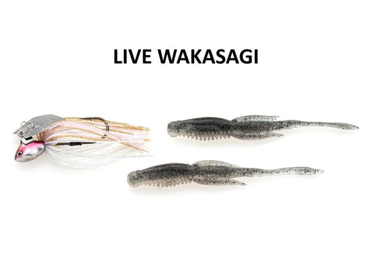 NORIES Hulachat 7G , 8cm Chatterbait / Vibrējošais māneklis ar papildus gumijām