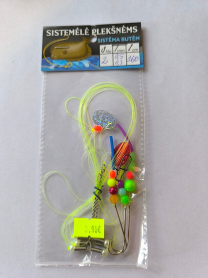 Braļukas Jūras sistēmas plekstēm no Lietuvas 160cm / Bušu sistēma