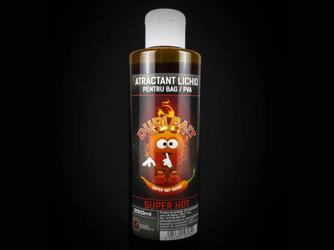 PVA Liquid Dudi Bait Additive BAG "Super Hot" 250 ml