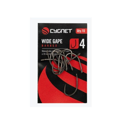 Cygnet WIDE GAPE BARBED HOOKS - Platie āķi
