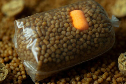 STICKY PEACH & PEPPER WAFTERS, Persiku/Piparu puspeldošās boilas jeb vafteri 12x14mm