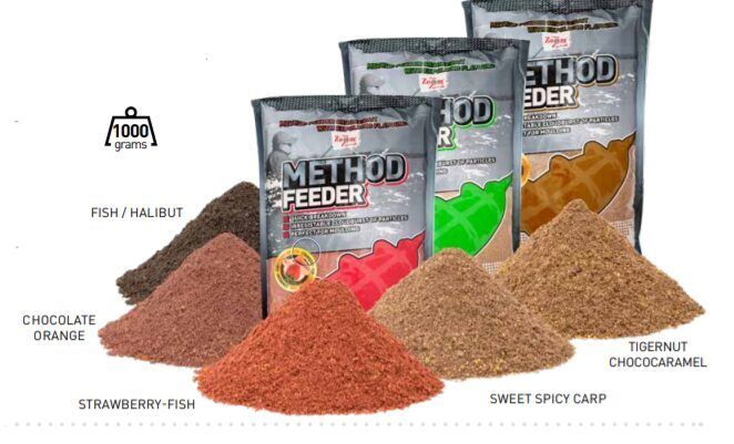 CZ Method Feeder Groundbait, malta barība karpām, Jaunas garšas