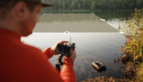 Deeper Quest iebarošanas kuģītis karpu makšķerēšanai