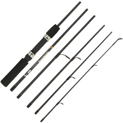 NGT TravelMaster - 1,8m 6-daļīgs ceļojuma universālais spinings. Karbona
