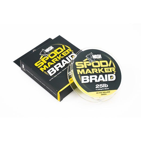 Braided Line NASH Spod & Marker Braid Lo Viz