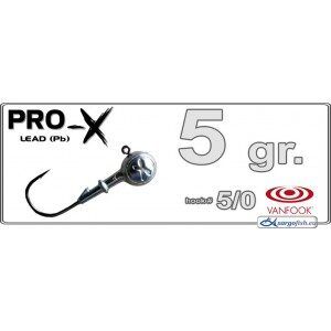 Džig galvas PRO X izmērs 5/0 jig head 4 līdz 20 grami jig head