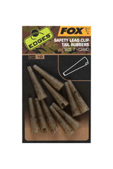 Gumijas Fox Edges™ Safety Lead Clip Tail Rubbers