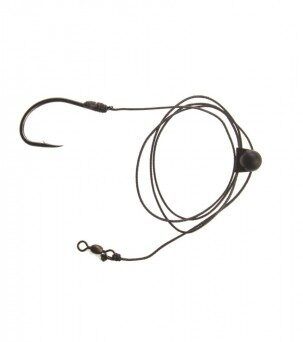 Mistrall catfish rig 1, Samu sistēma ar āķi - 3 izmēri