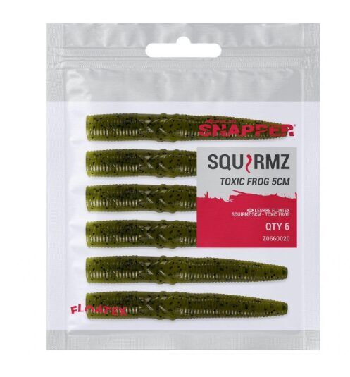 Silikona māneklis Korum Snapper Floatex Squirmz 5cm