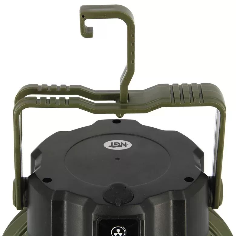 NGT XL Fan - USB Rechargeable Fan with Light and Powerbank, NGT telts fēns ar powerbanku