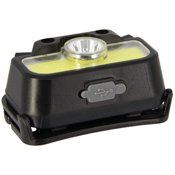 NGT Profiler Headlight - 330 Lumens USB Rechargable Motion Sensor Headlight with Case / Galvas lampa