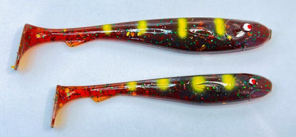 OSHELure Pike Hunter V1 15cm / Līdaku gumijas mānekļi no Latvijas