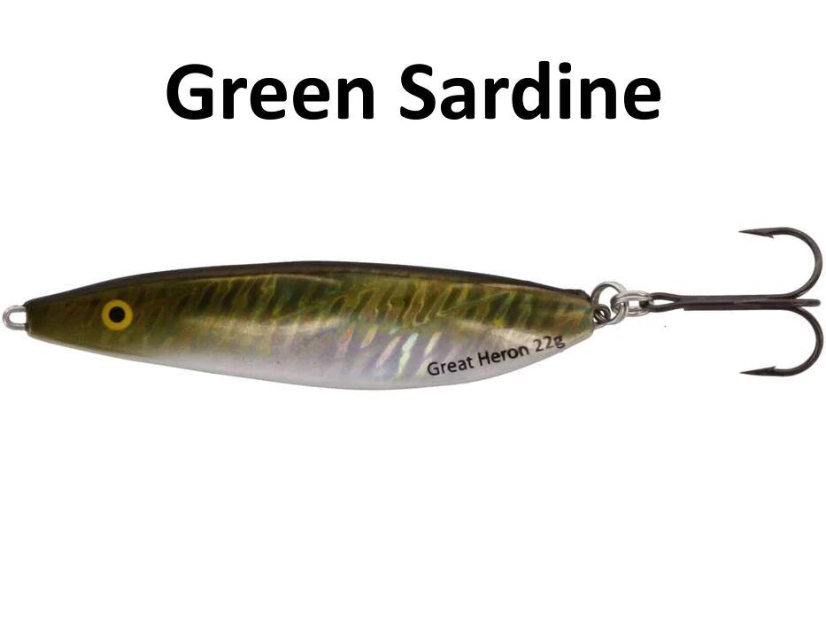 WESTIN MM GREAT HERON 22gr , 8.5cm , Lašu un foreļu mānekļi