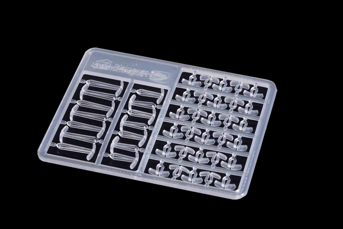 Ridge Monkey Boilie Hair Extenders , Mata pagarinātāji un ēsmas stoperi - caurspīdīgi