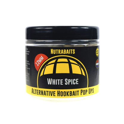 Nutrabaits Alternative Hookbait Pop Ups / 12mm , White Spice