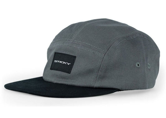 Sticky Baits Grey 5 Panel Cap
