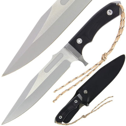 Anglo Arms Fixed Blade Knife LB1 - 14", Fiksēta asmens nazis 35cm, ar koka spalu