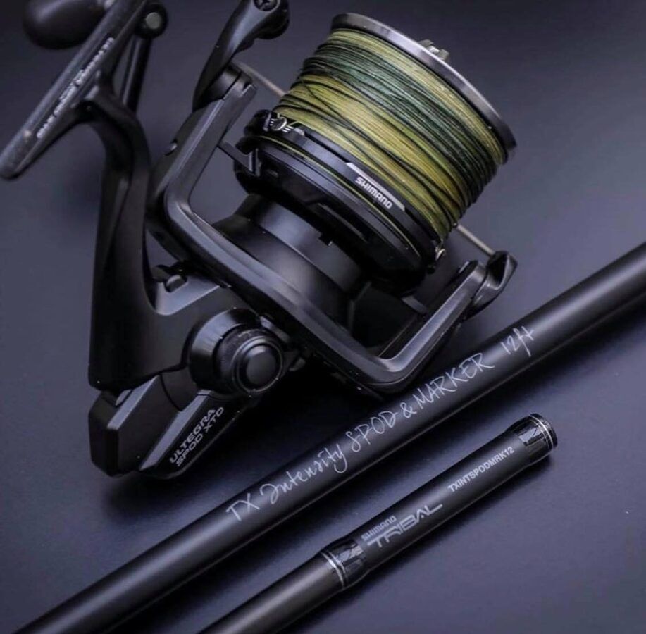 Shimano Tribal TX Intensity Spod & Marker 12ft/3,6m un 13ft/3,9m - 5Lb Intensity Iebarošanas makšķerkāti