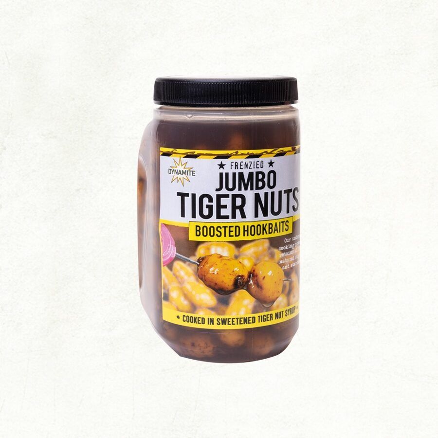 Dynamite Frenzied Jumbo Tiger Nuts, Gatavi Milzīgie tīģerrieksti burkā - 500ml