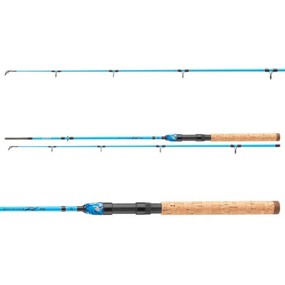 Daiwa Ninja X Kids 1,60m 10-30g zils / Spinings makšķerkāts