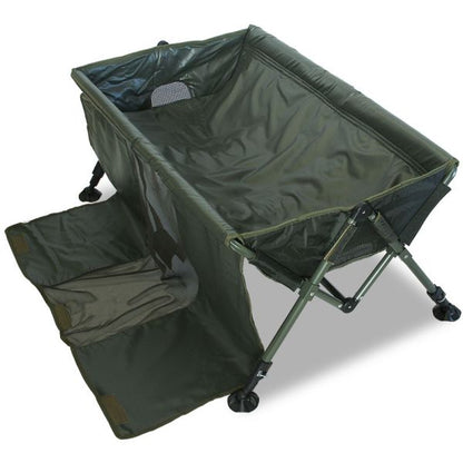 NGT Quick Folding Carp Cradle , Ātri saliekamais karpu šūpulis ar dubļu kājām