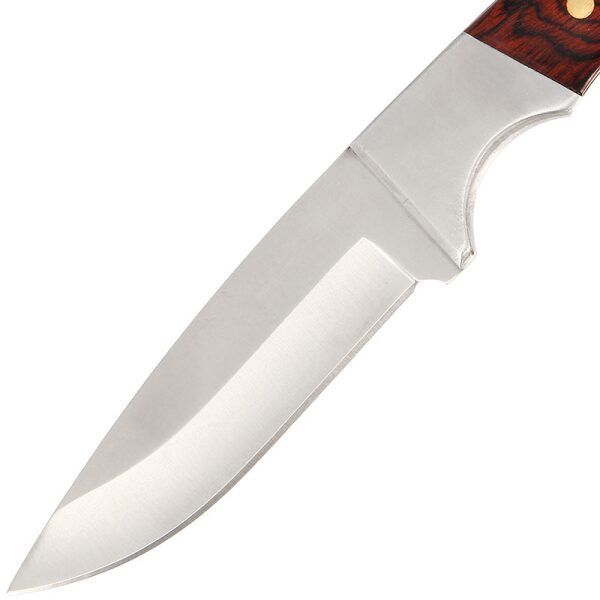 Nerūsejošā tērauda medību nazis ar sarkankoka rokturi, Redwood Classic Knife