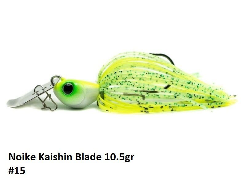 Noike Tiny Kaishin Blade 3/8oz (10.5g) chatter bait - 7 veidi
