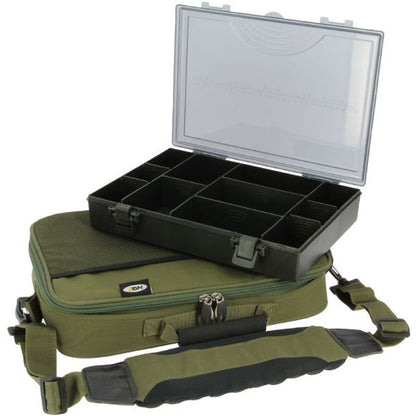 NGT Box Case Tackle Bag, Sīkumu kaste un pleca soma