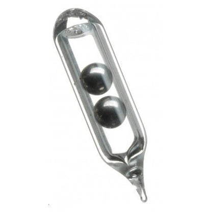 DAIWA Prorex Screw In Insert Glass Bottle 5mm un 3mm , 6gb / Gumijā Ievietojams Stikla Grabulis