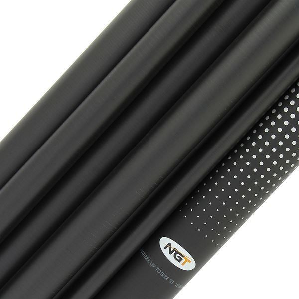 NGT Carp Basher - 11m Carbon Carp Pole with Spare Top 3 / Karpu makšķerkāts bez riņķiem