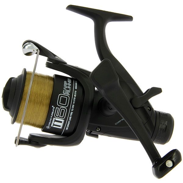Angling Pursuits TT 60 - 4BB Carp Runner Reel, Karpu spole TT60 - 4gultņi, komplektā ar auklu + rez. kaseti