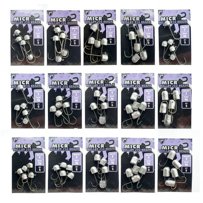 FOX Micro Bullet Jig Head / 1 izmēra džiga galvas , 5gab