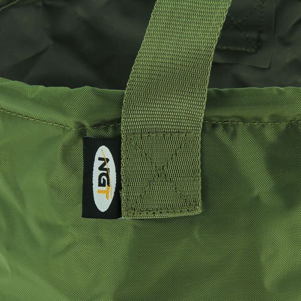 NGT Groundbait Bowl , Ēsmas un barības uzglabāšanas saliekama soma 30x15cm