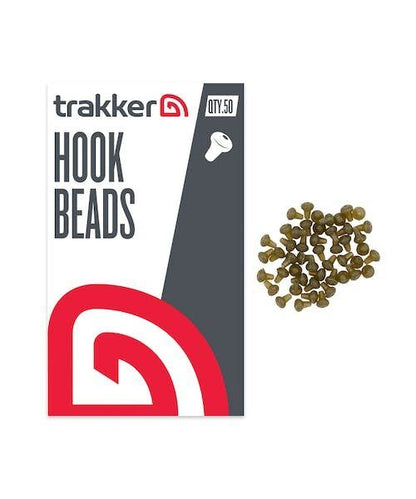 Trakker Hook Beads, Āķa gumijas bumbiņas / stoperi - 50gb