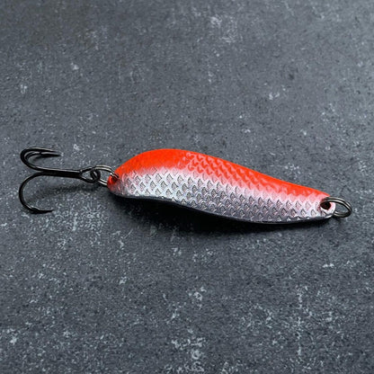 Šūpiņi Toxic Irony By Dmitry Beljajev - sarkani/sudraba spīdīgi - Made in Latvia 16/19/20/24/32g